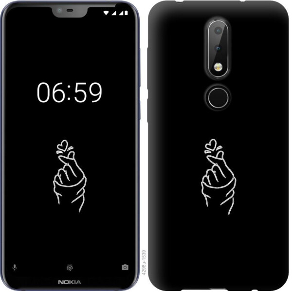 

Чехол на Nokia 6.1 Plus Love You (04798)