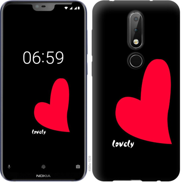 

Чехол на Nokia 6.1 Plus Lovely (04798)