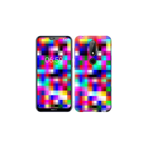 

Чехол на Nokia 6.1 Plus MultiPixeles (04798)
