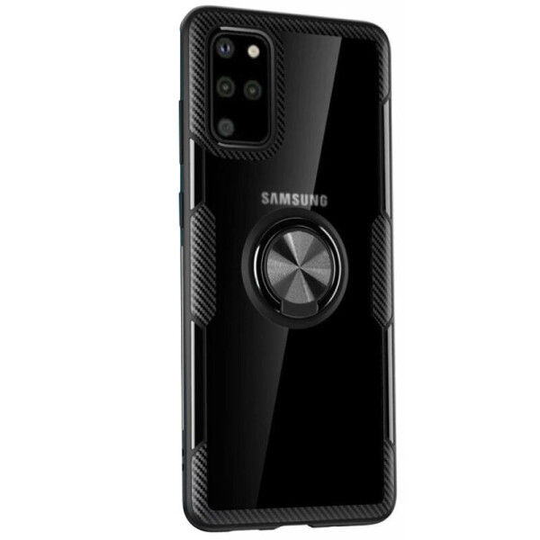 

TPU+PC чехол Deen CrystalRing for Magnet (opp) для Samsung Galaxy S20+