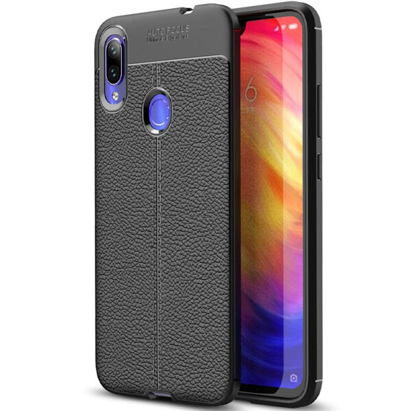 

TPU чехол фактурный (с имитацией кожи) для Xiaomi Redmi Note 7 / Note 7 Pro / Note 7s Черный (is_00000032616_1)