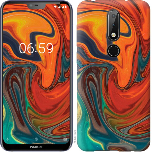 

Чехол на Nokia 6.1 Plus Абстрактный фон (04798)