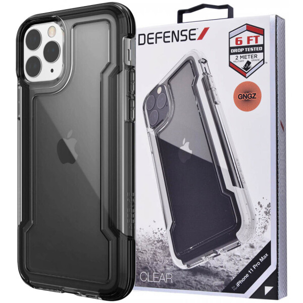 

Чехол Defense Clear Series (TPU+PC) для Apple iPhone 11 Pro Max (6.5") Черный (is_00000032555_2)