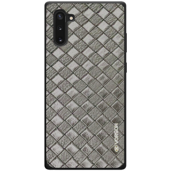 

Кожаная накладка VORSON Braided leather series для Samsung Galaxy Note 10 Серый (is_00000032424_2)