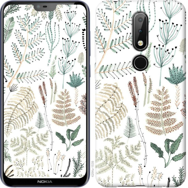 

Чехол на Nokia 6.1 Plus Ветки (04798)