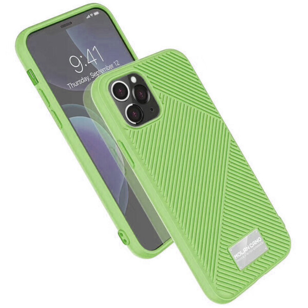 

TPU накладка Molan Cano Jelline series для Apple iPhone 11 Pro Max (6.5") Зеленый / Tea Green (is_00000032399_3)