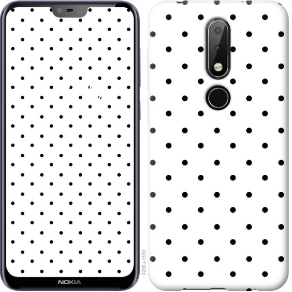 

Чехол на Nokia 6.1 Plus Горох (04798)