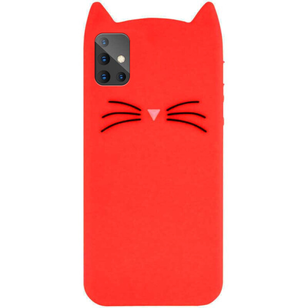 

Силиконовая накладка 3D Cat для Samsung Galaxy A71