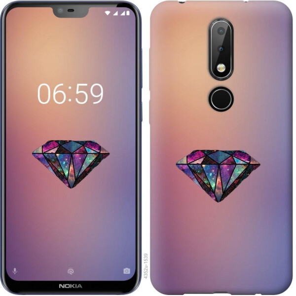 

Чехол на Nokia 6.1 Plus Диамант (04798)