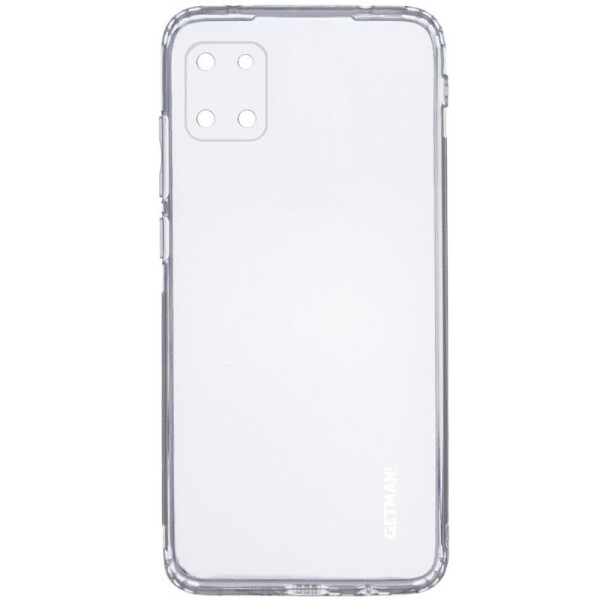 

TPU чехол GETMAN Clear 1,0 mm для Samsung Galaxy Note 10 Lite (A81)