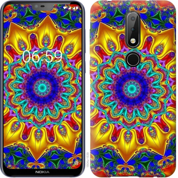 

Чехол на Nokia 6.1 Plus Калейдоскоп (04798)
