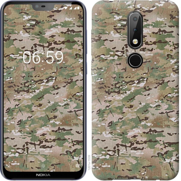 

Чехол на Nokia 6.1 Plus Камуфляж v5 (04798)