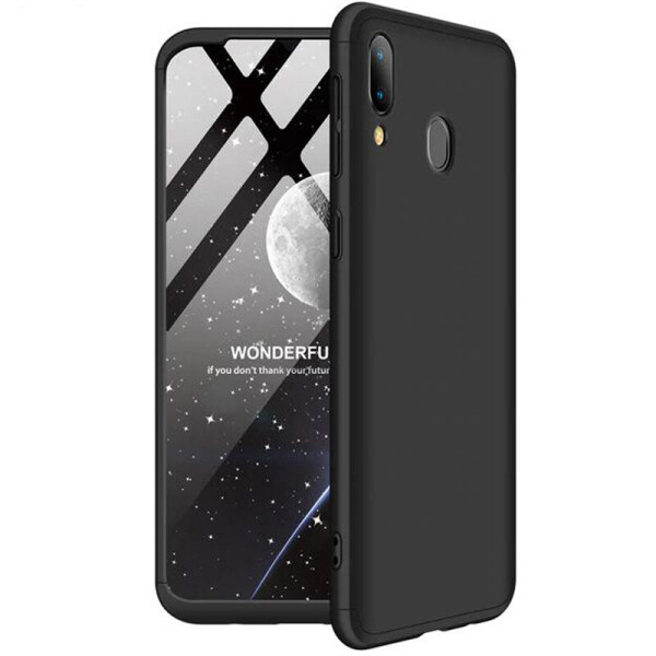 

Пластиковая накладка GKK LikGus 360 градусов для Samsung Galaxy M20 Черный (is_00000029357_5)