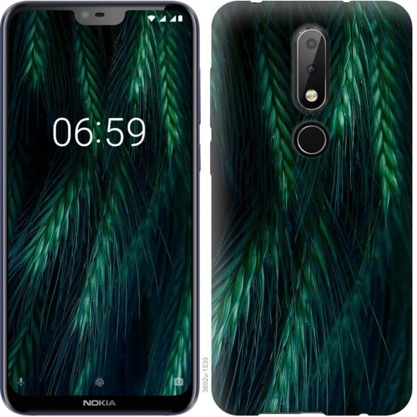 

Чехол на Nokia 6.1 Plus Колоски (04798)