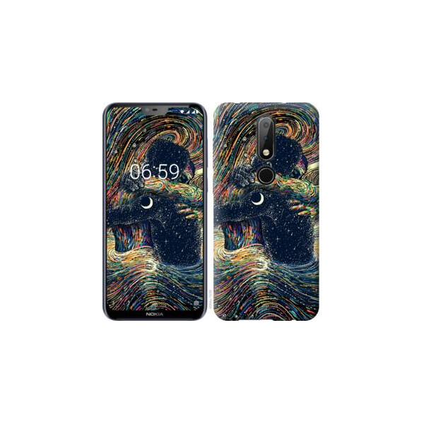 

Чехол на Nokia 6.1 Plus Космическая любовь (04798)
