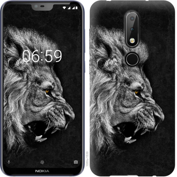 

Чехол на Nokia 6.1 Plus Лев (04798)