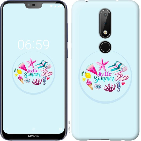 

Чехол на Nokia 6.1 Plus Лето (04798)