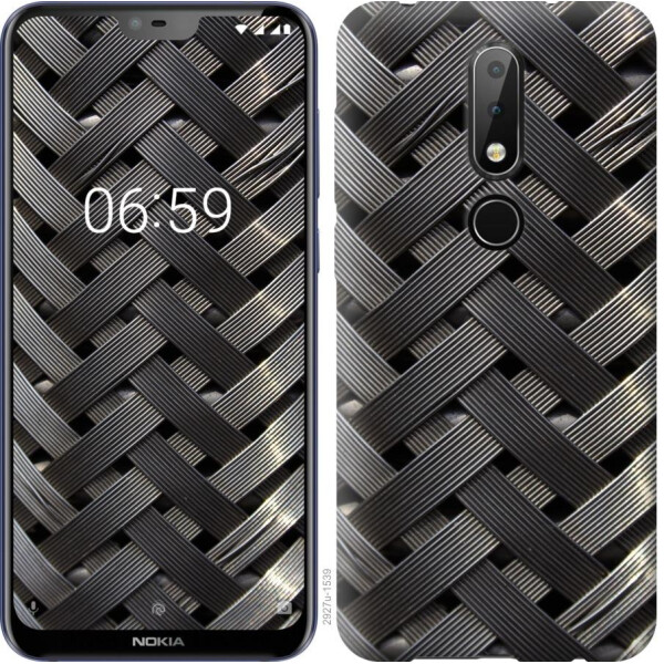 

Чехол на Nokia 6.1 Plus Металлические фоны (04798)