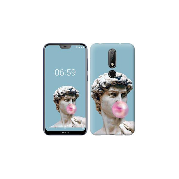 

Чехол на Nokia 6.1 Plus Микеланджело (04798)