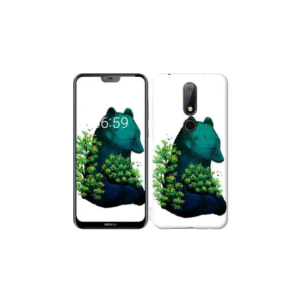 

Чехол на Nokia 6.1 Plus Мишка (04798)