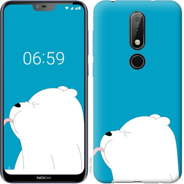 

Чехол на Nokia 6.1 Plus Мишка 1 (04798)