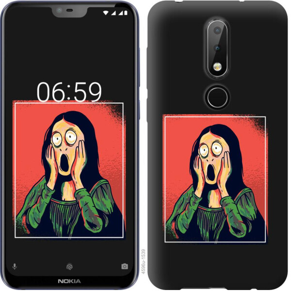

Чехол на Nokia 6.1 Plus Мона Лиза (04798)