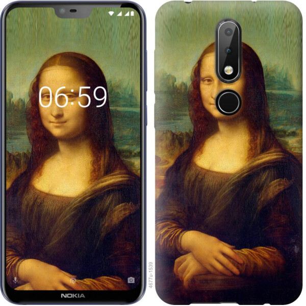 

Чехол на Nokia 6.1 Plus Мона Лиза1 (04798)