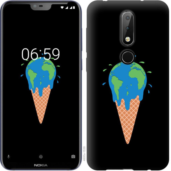 

Чехол на Nokia 6.1 Plus мороженое1 (04798)