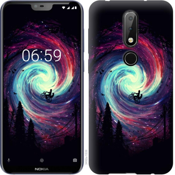 

Чехол на Nokia 6.1 Plus Навстречу приключениям (04798)