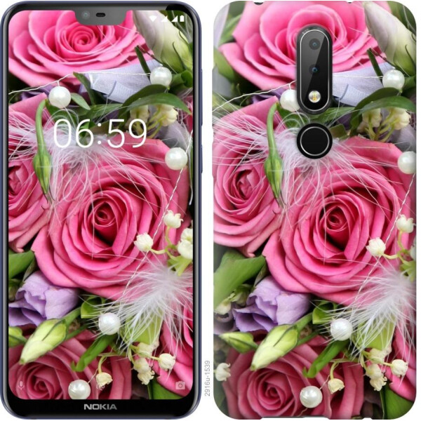 

Чехол на Nokia 6.1 Plus Нежность (04798)