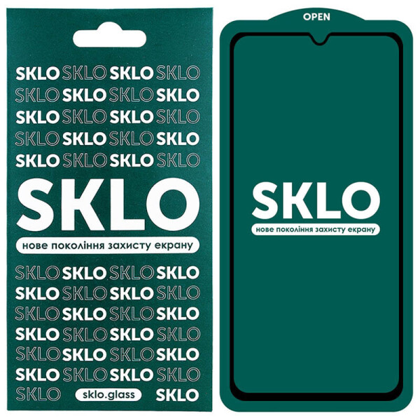 

Защитное стекло SKLO 5D (full glue) для Samsung Galaxy A41