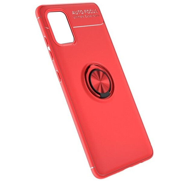 

TPU чехол Deen ColorRing под магнитный держатель (opp) для Samsung Galaxy A41