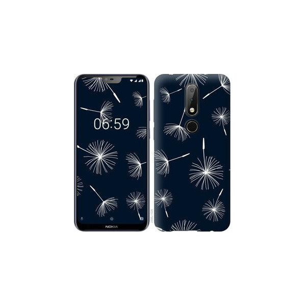 

Чехол на Nokia 6.1 Plus одуванчики (04798)