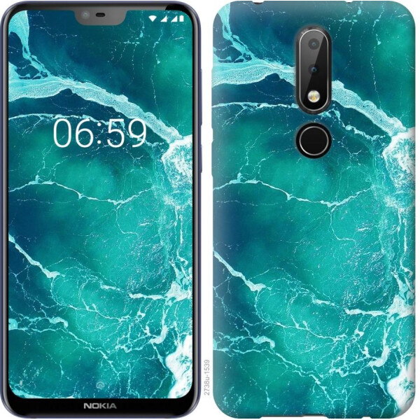 

Чехол на Nokia 6.1 Plus Океан 2 (04798)