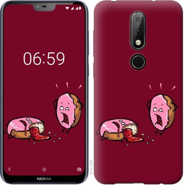

Чехол на Nokia 6.1 Plus Печенье (04798)
