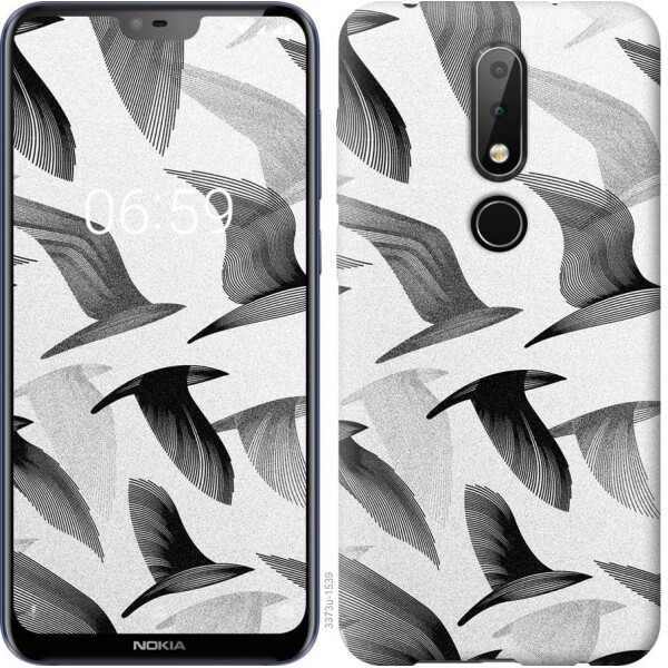 

Чехол на Nokia 6.1 Plus Птицы 2 (04798)
