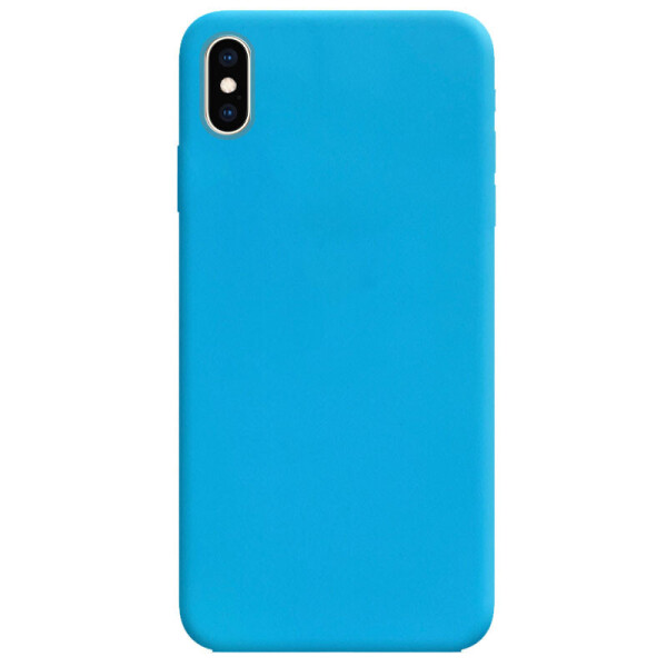 

Силиконовый чехол Candy для Apple iPhone XS Max (6.5") Голубой (is_00000040529_4)