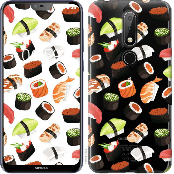 

Чехол на Nokia 6.1 Plus Суши (04798)