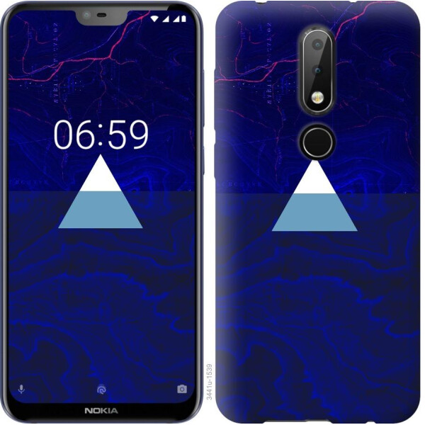 

Чехол на Nokia 6.1 Plus Треугольник (04798)