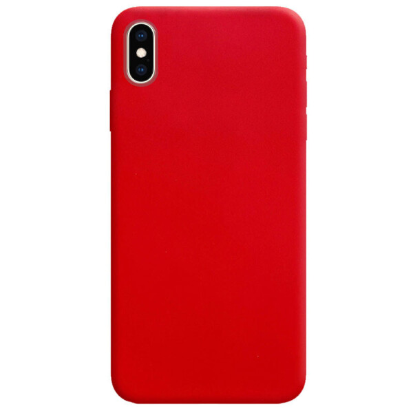 

Силиконовый чехол Candy для Apple iPhone X / XS (5.8") Красный (is_00000040528_9)