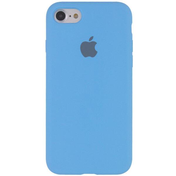 

Чехол Silicone Case Full Protective (AA) для Apple iPhone 7 / iPhone 8 / SE (2020) (4.7") Голубой / Cornflower (is_00000032030_28)