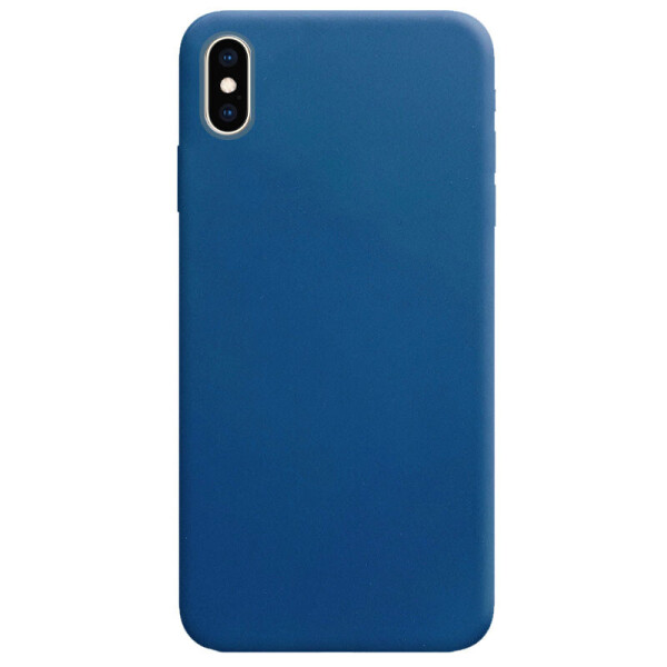 

Силиконовый чехол Candy для Apple iPhone X / XS (5.8") Синий (is_00000040528_11)