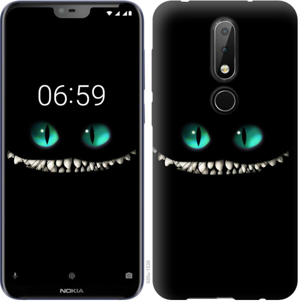 

Чехол на Nokia 6.1 Plus Чеширский кот (04798)