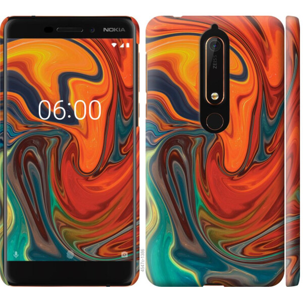 

Чехол на Nokia 6.1 Абстрактный фон (04798)