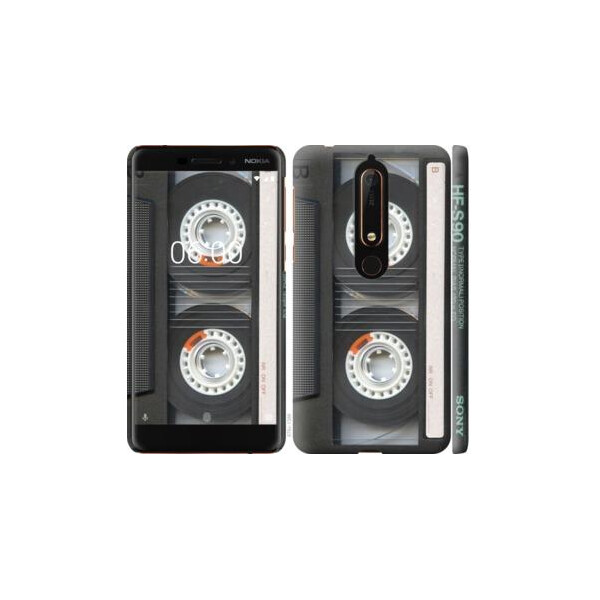 

Чехол на Nokia 6.1 Кассета (04798)
