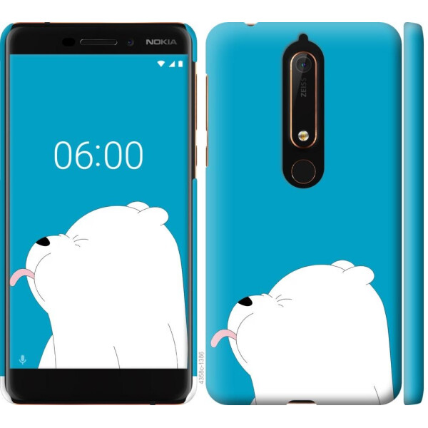 

Чехол на Nokia 6.1 Мишка 1 (04798)