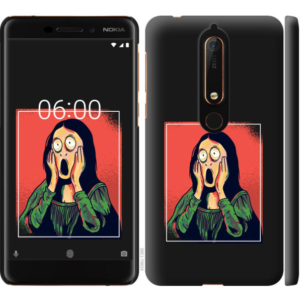 

Чехол на Nokia 6.1 Мона Лиза (04798)