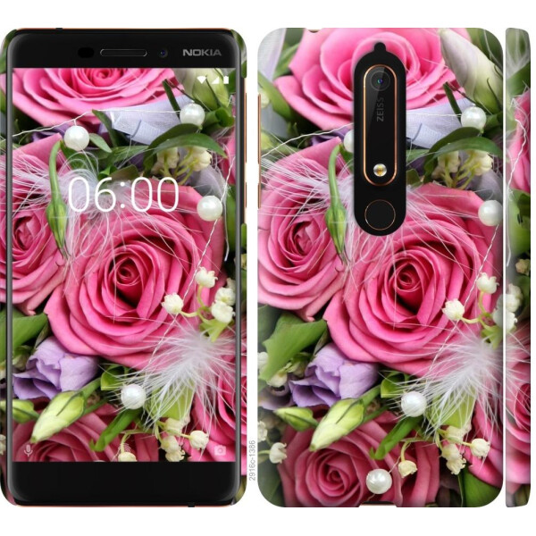 

Чехол на Nokia 6.1 Нежность (04798)