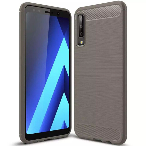 

TPU чехол Slim Series для Samsung A750 Galaxy A7 (2018) Серый (is_00000027308_1)