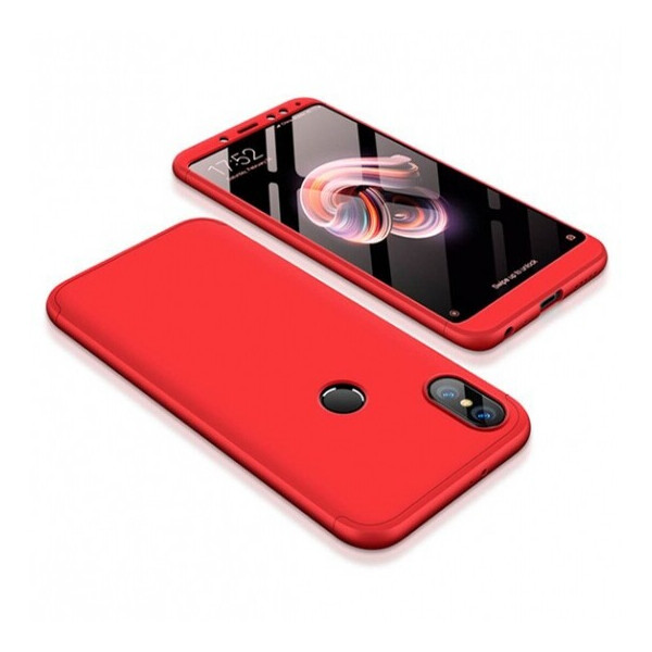 

Пластиковая накладка GKK LikGus 360 градусов для Xiaomi Redmi Note 6 Pro Красный (is_00000026683_2)